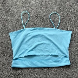 Shein Light Blue Top